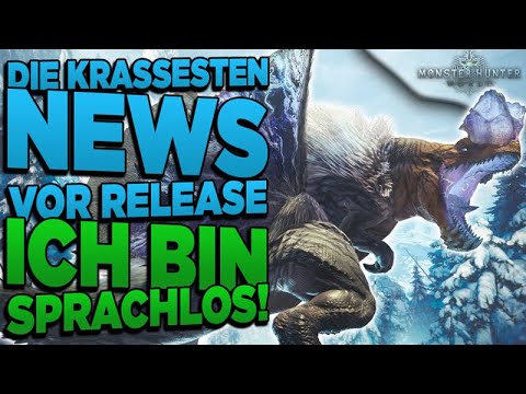 Neuer Trailer lässt einen staunen - Neue Monster, Termal-Oase & mehr - MHW Iceborne News Deutsch