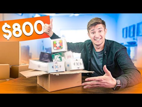 Massive $800 cube unboxing my biggest package from TheCubicle.com