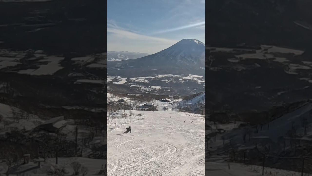 お久しぶりです。本日のニセコは快晴。