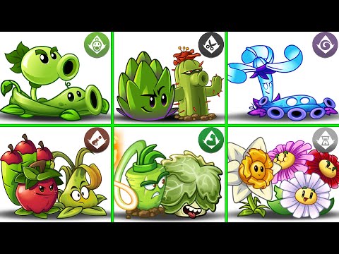 Random 6 Best Pair Plants - Who Will Win? - PvZ 2 Team Plant Vs Team Plant