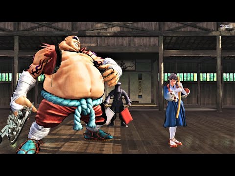 Size DOES matter...Earthquake vs Takane Hibiki (Hardest AI) - Samurai Shodown