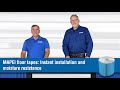 MTI-TV #15: MAPEI floor tapes – Instant installation and moisture resistance
