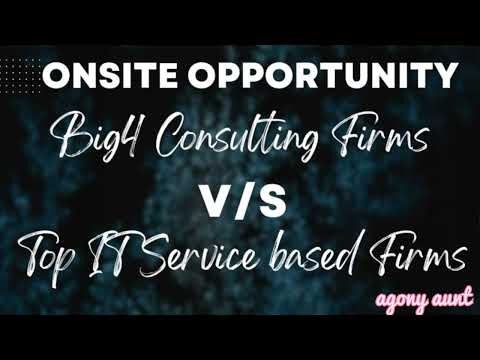 Which company to join for onsite opportunities/global Secondment? Big4 or Top IT Service firms| 2026