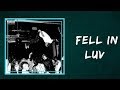 Playboi Carti  -   Fell In Luv (Lyrics)Ft Bryson Tiller