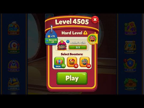 Royal match game level 4505 Hard level 