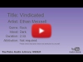 Vindicated Ethan Meixsell Rock Dark YouTube Audio Library BGM