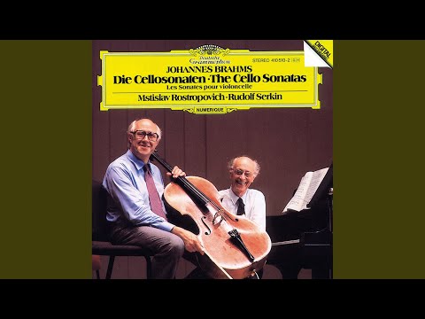 Brahms: Cello Sonata No. 1 in E Minor, Op. 38: I. Allegro non troppo