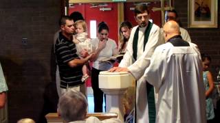preview picture of video 'Holy Trinity Episcopal Church Essex MD 06/10/2012 Baptism'