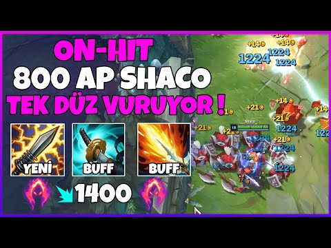 STATİK HANÇER 800 AP SHACO ? 😱 (1400 BÜYÜ HASARI)