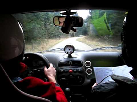 KJS Biecz Zimowy Kręciołek BARBÓRKA 13-12-2009 Artur Wołoszyn / Adam Wołoszyn Pagorzyna onboard