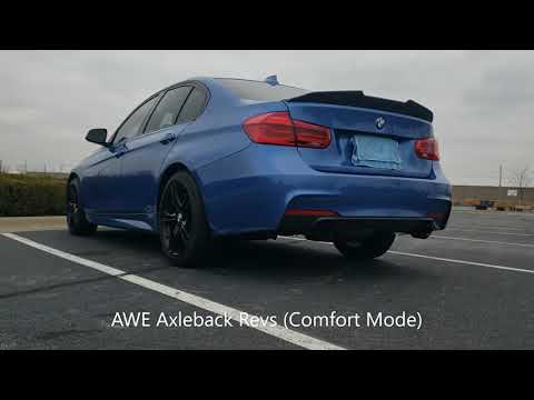 BMW 340i (B58) Stock vs AWE Axleback Exhaust