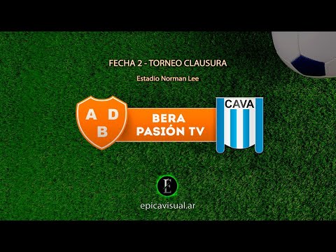 Bera Pasión TV - Berazategui vs V. Arenas - Fecha 2 - T. Clausura