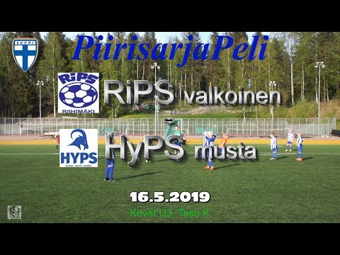 U3 Piirisarjapeli 16.5.2019 RiPS Valkoinen vs HYPS Musta