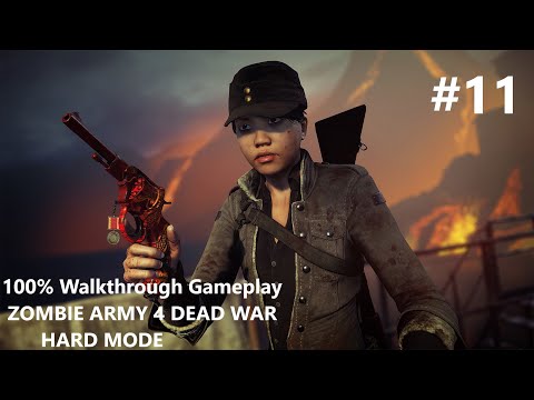 ZOMBIE ARMY 4 DEAD WAR 100% Walkthrough Gameplay Part 11 (FULL GAME)