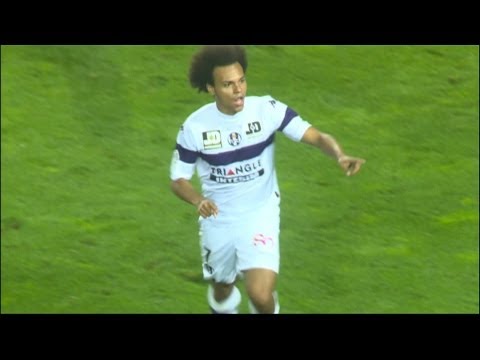 But Martin BRAITHWAITE (57') - SC Bastia - Toulouse FC (2-1 - 2013/2014