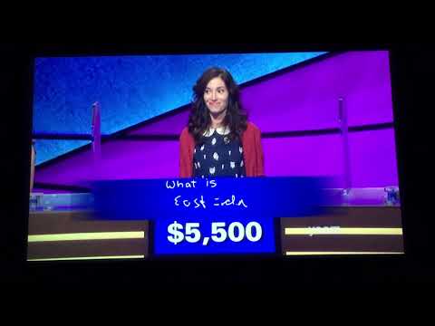 Final Jeopardy, Lock Game - Jessica Garsed Day 4 (10/10/19)
