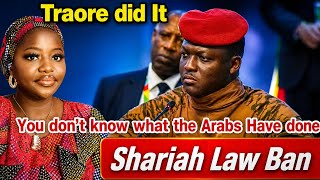Ibrahim Traore The First Muslim President To Reject Shariah Law. The plan to cause discord in Faso 