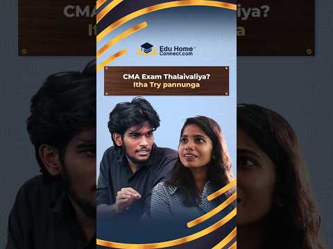 Looking for the best online platform for CMA preparation in India? #eduhomeconnect #cma #education