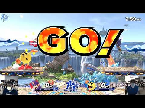 BSSP18 - Kabayeezy (Mario) Vs. Drip (Pac-Man) - SSBU Winners Quarters