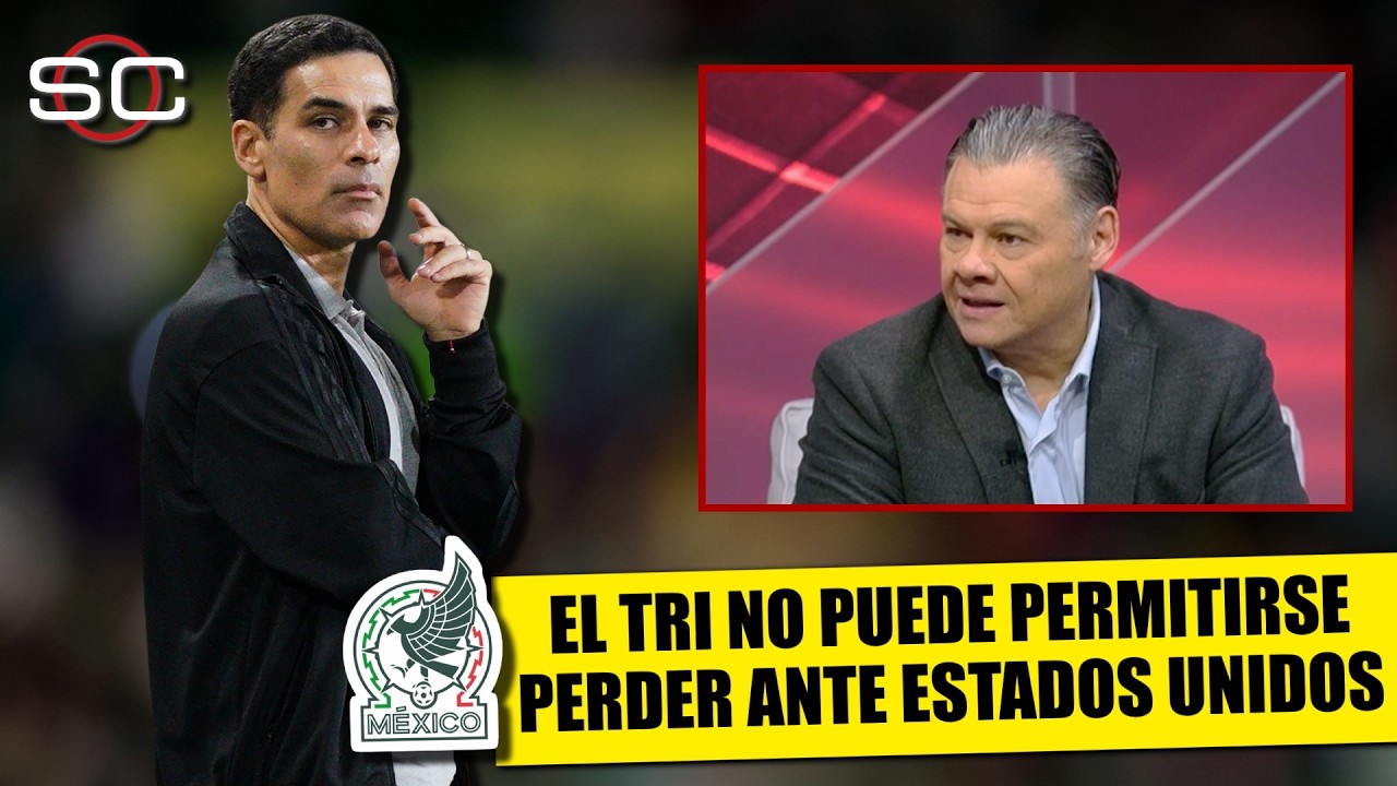 MÉXICO y RAFA MÁRQUEZ ESTÁN OBLIGADOS a NO PERDER ante ESTADOS UNIDOS en AMISTOSO | SportsCenter