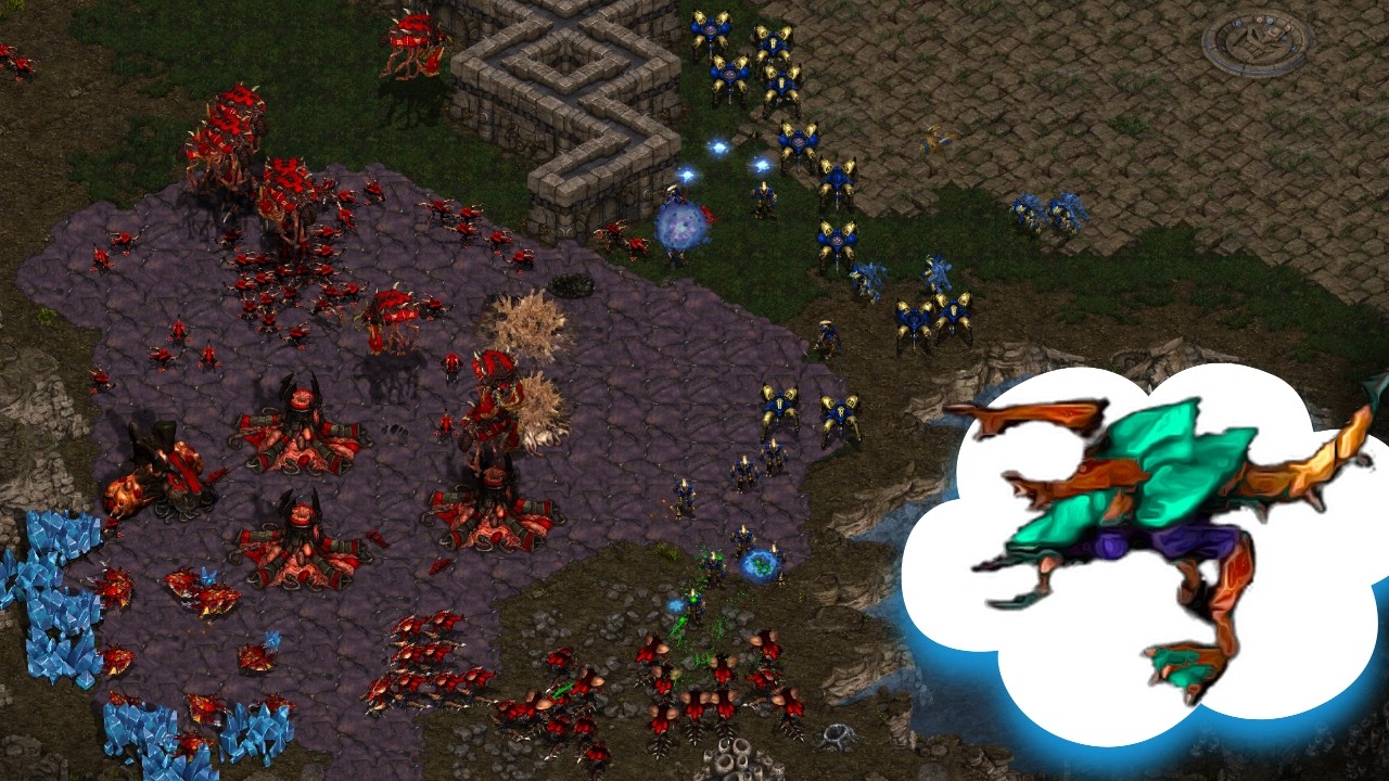 Zergling Macro Style vs Protoss ????