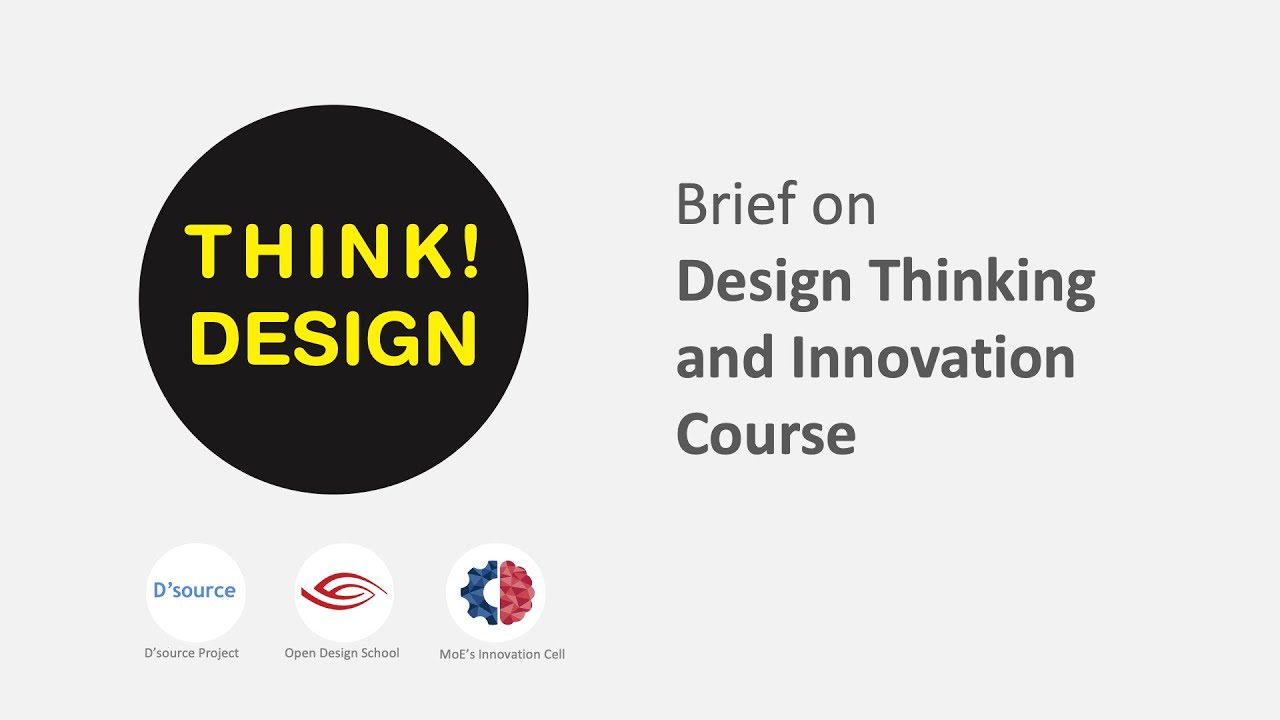 Design Thinking and Innovation Intro by Prof Ravi Poovaiah
