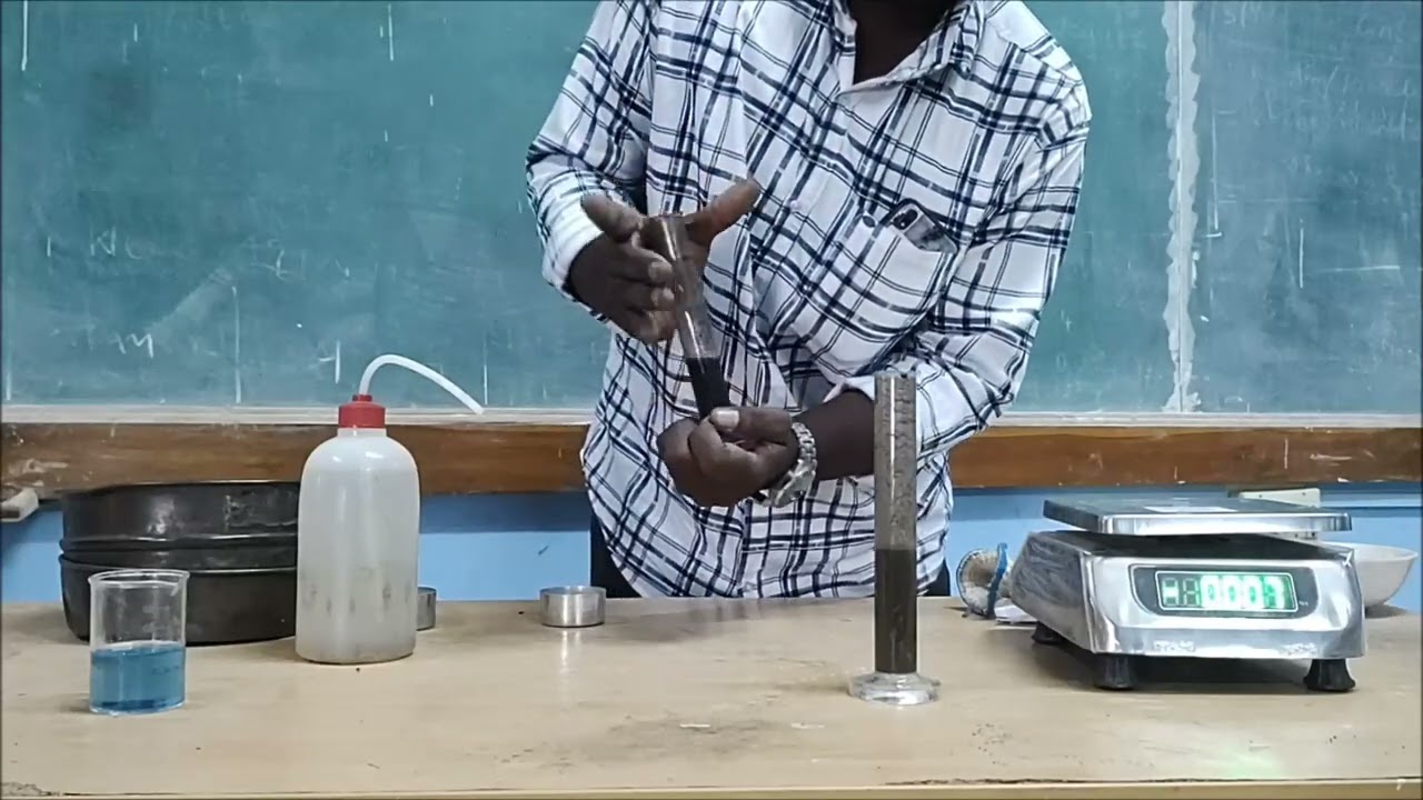 Free Swell Index test in Soil