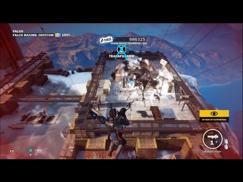 Just Cause 3 - Liberating Falco Maxime in 9 min