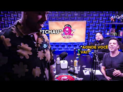 THIAGO REIS PERDE desafio e ABANDONA podcast IRRITADO