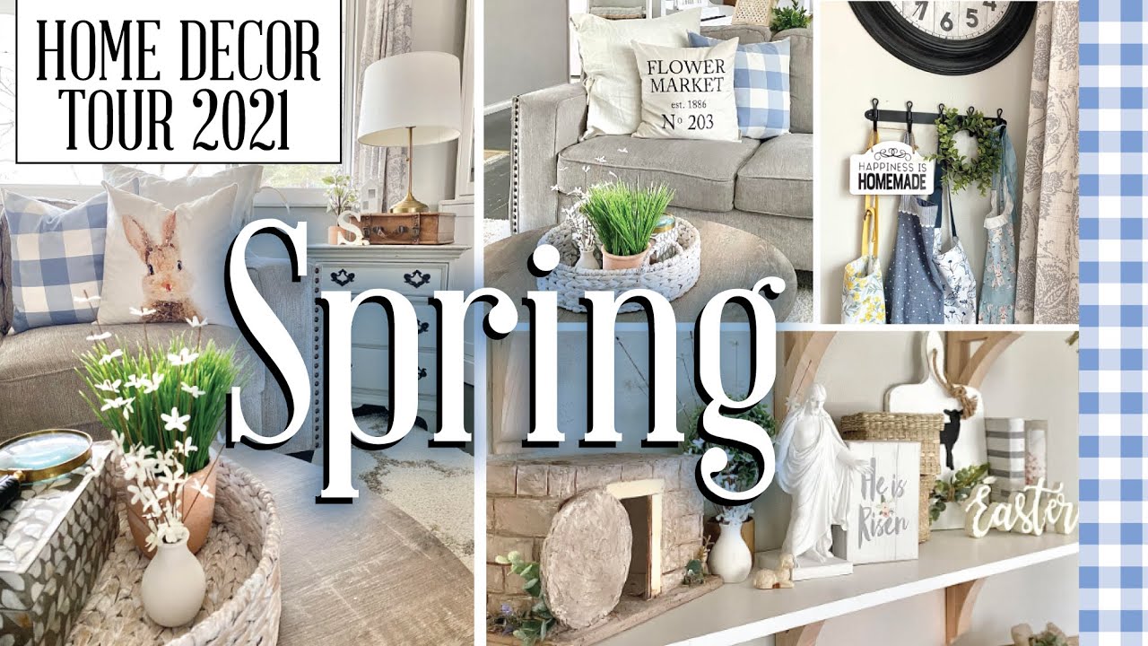 Spring Home Decor Tour 2021 | Tradition Farmhouse Home Decor Style