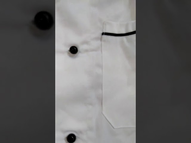 Vídeo relacionado con Portwest C734 Chaqueta De Chef Para Hombres Blancos Manga Corta Negra, M