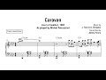 Caravan - Michel Petrucciani - Piano transcription (sheet music)