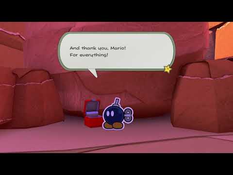 Paper Mario Origami King: Bobby's Death But I Kill The Moment