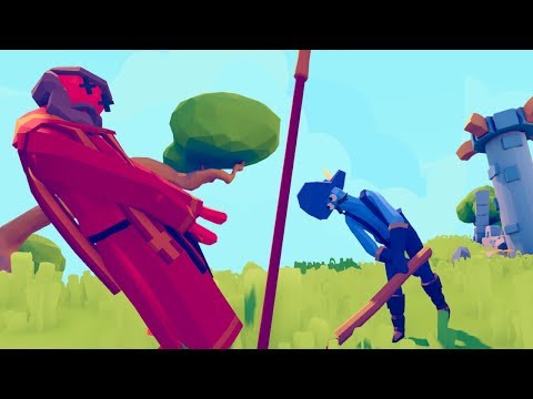 (1v1) Healer vs Every Unit (From Wild West Update) in TABS (Totally Accurate Battle Simulator)