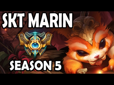 SKT T1 MaRin Gnar vs Vladimir TOP Ranked Challenger Korea