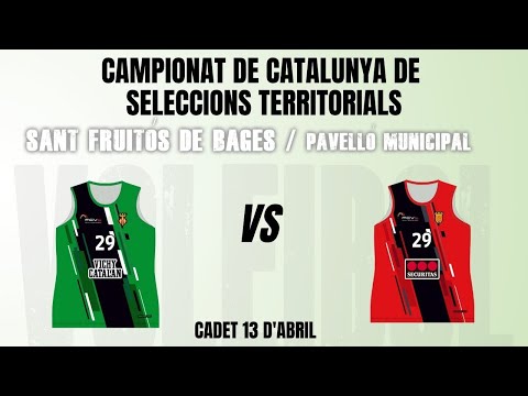 CCSSTT 2022 CADET - LLEIDA VICHY CATALAN / TARRAGONA SECURITAS