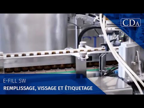 Remplisseuse visseuse étiqueteuse - Monobloc E-Fill SW pour flacons de 5 à 250ml_2