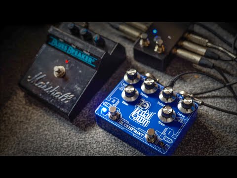 Vintage 1990s Marshall BluesBreaker Overdrive Guitar Pedal image 4
