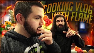 HOW I MEAL PREP + LIVE COD FINALS REACTION! with Flamesword! (VLOG)