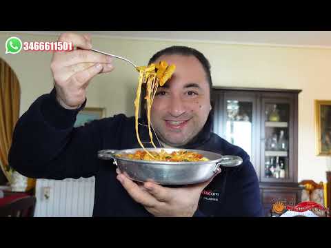La mia Pasta Mbruscinata Calabrese .... filante e pazzesca !