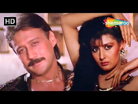 Gali Gali Mein Phirta Hai | Tridev | Jackie Shroff, Sangeeta Bijlani | Alka Yagnik Superhit Song