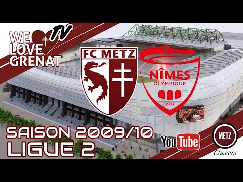 METZ VS NIMES SAISON 2009/10
