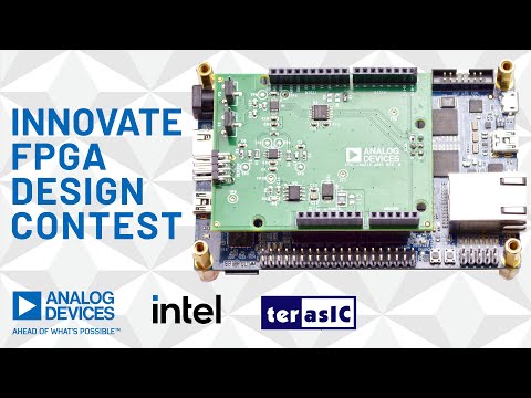 Analog Devices Sponsors InnovateFPGA Design Contest featuring DE10-Nano