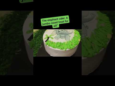 Unforgettable taste, elephant-sized delight!"Kirti's cake & flower corner💐🎂🌹#kirtibakery #cake