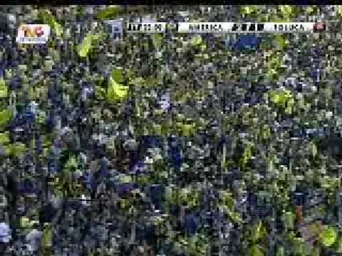 Primer Gol de Robert de Pinho con el America   America 2   2 Toluca Jornada 2 Clausura 2009   TVC Deportes