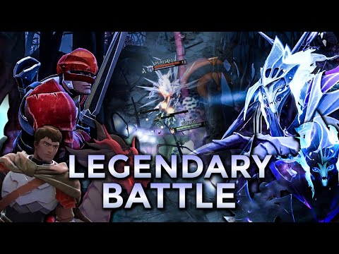 Spectre Arcana vs Davion Anime Dragon Knight Persona - EPIC Battle by LEGENDARY Chinese Pro Players
