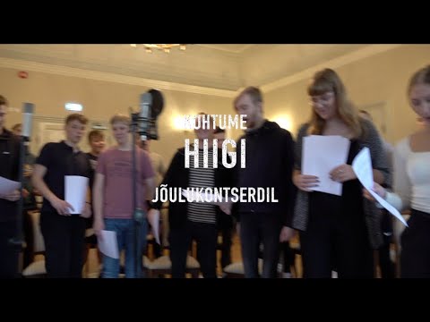 HIIG segakoor valmistumas jõuludeks