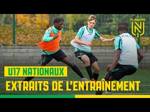 Entraînement U17 : Les canaris préparent la rencontre face au SO Cholet
