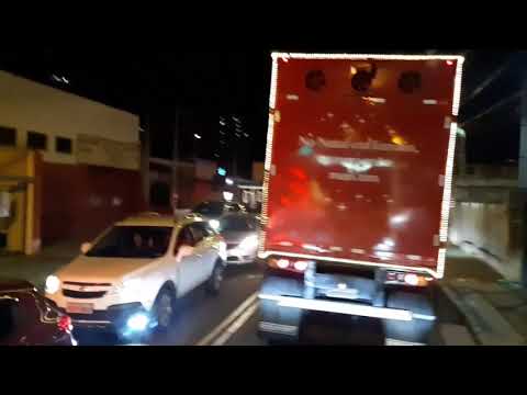 Caravana Iluminada de Natal da Coca Cola - Um sonho, uma magia!