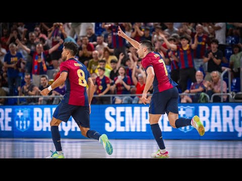FC Barcelona 2-3 Jaén FS || 1° Partido - 1/4 playoff LNFS 24/25 || © RFEF FUTSAL